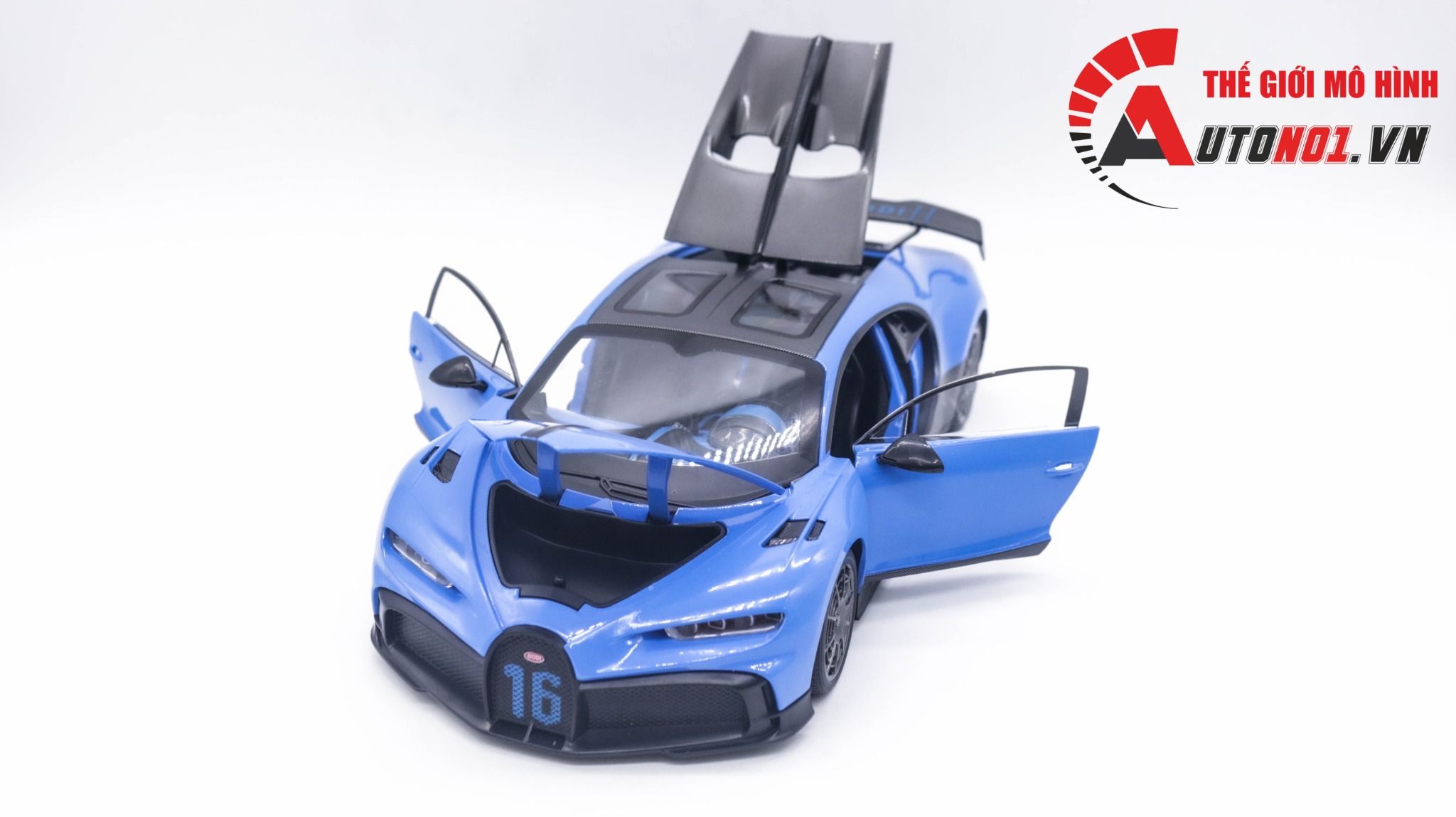  Mô hình siêu xe Bugatti Chiron Super Sport tỉ lệ 1:18 OK Model OT302 