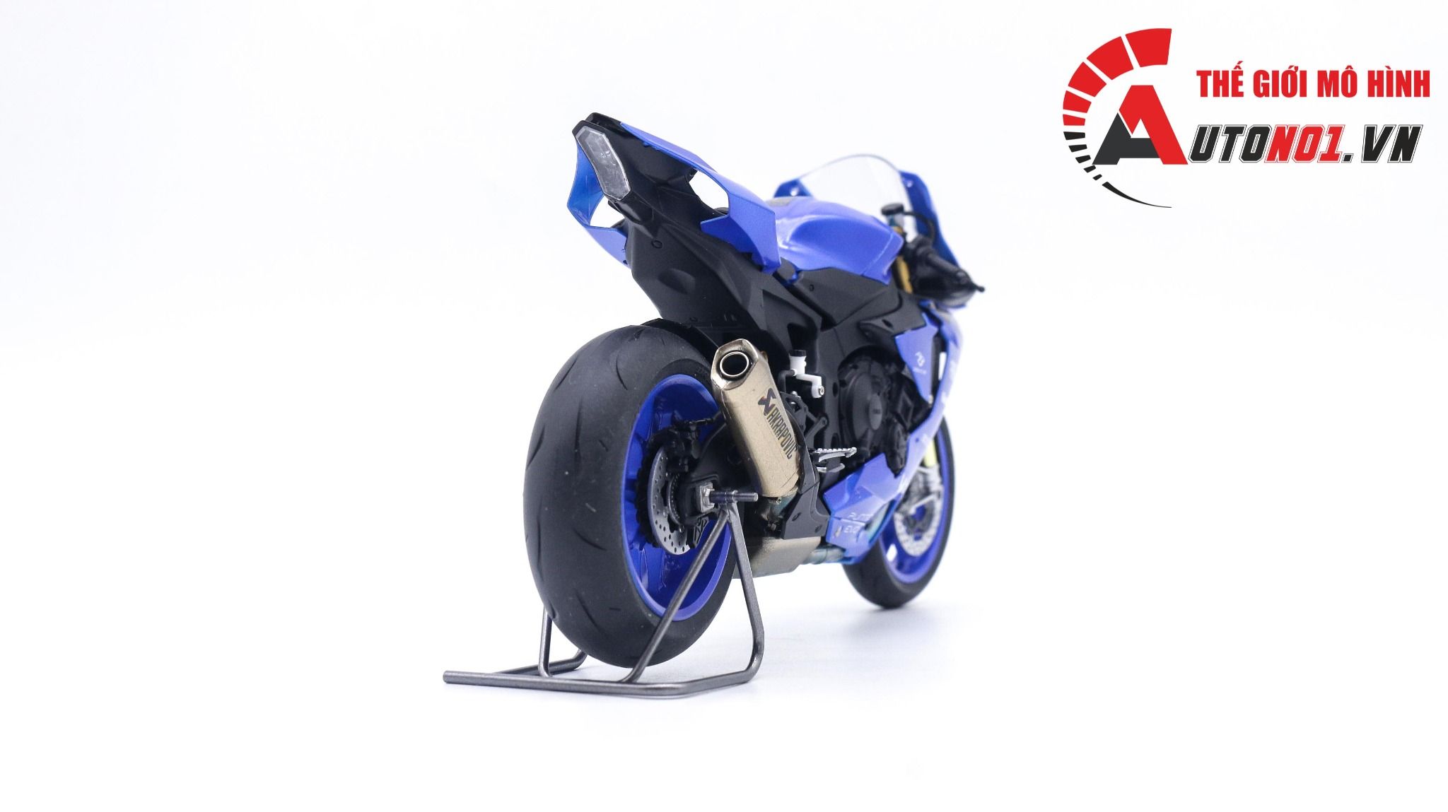 Mô hình xe Yamaha Yzf R1m Blue 1:12 Tamiya D123e