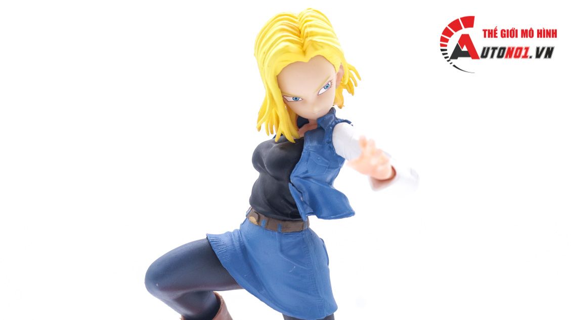  Mô hình nhân vật Dragonball Android 18 16cm đế clear FG230 