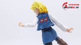  Mô hình nhân vật Dragonball Android 18 16cm đế clear FG230 