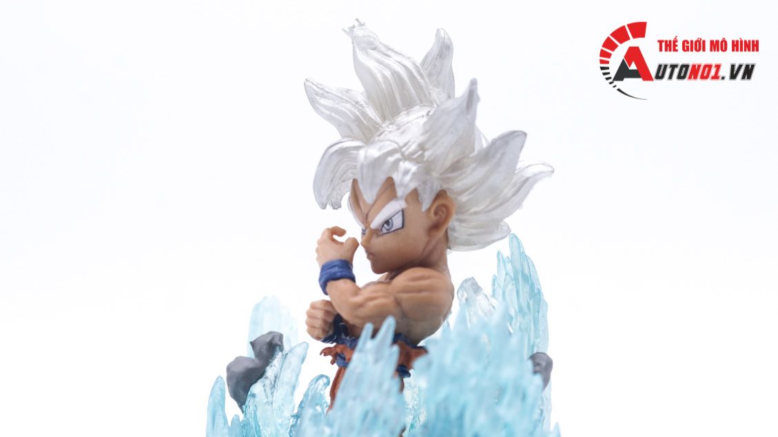 Mô hình nhân vật Dragonball Songoku super saiyan white bản năng vô cực 11 cm FG227