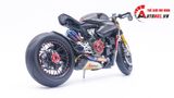  Mô hình xe cao cấp Ducati 1199 Panigale Cafe Racer grey cao cấp độ nồi khô ghi đông mâm căm 1:12 Tamiya D201 