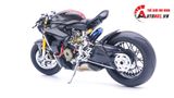  Mô hình xe cao cấp Ducati 1199 Panigale Cafe Racer grey cao cấp độ nồi khô ghi đông mâm căm 1:12 Tamiya D201 