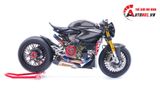  Mô hình xe cao cấp Ducati 1199 Panigale Cafe Racer grey cao cấp độ nồi khô ghi đông mâm căm 1:12 Tamiya D201 