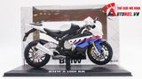  Mô hình xe Bmw s1000rr white blue 1:12 Maisto 1111 