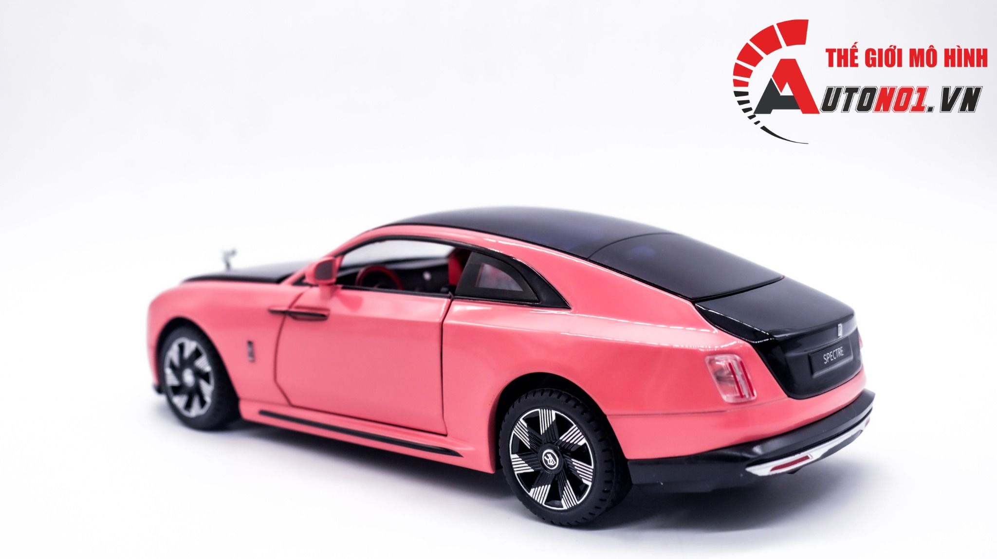 Mô hinh xe Rolls Royce Spectre full open - đánh lái được tỉ lệ 1:24 Newao OT312