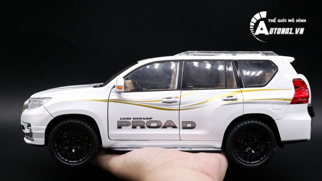 MÔ HÌNH TOYOTA LAND CRUISER PRADO 1:18 WEITUG 7846