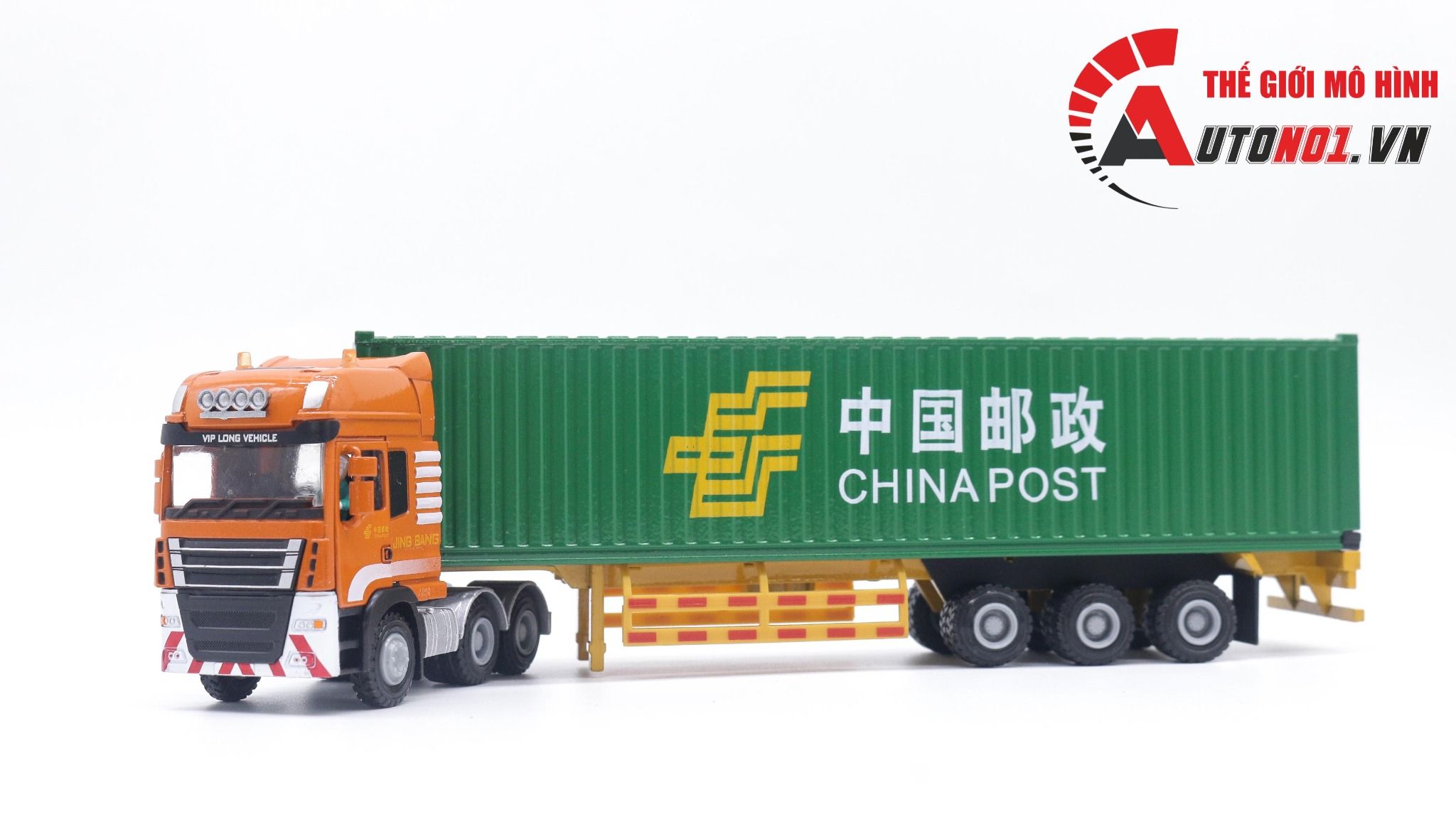  Xe mô hình container chở hàng 1:50 jingbang 7877 