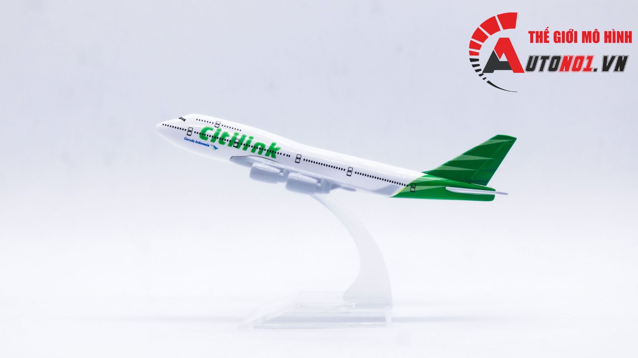 Mô hình máy bay Indonesia Citilink Airways Boeing B747 16cm MB16030