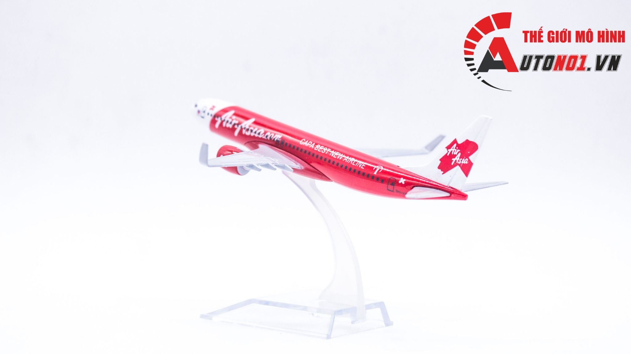 Mô hình máy bay Air Asia.com Boeing B737 16cm MB16047