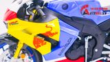  Mô hình xe độ Honda CBR1000RR custom Redbull độ pô akrapovic tỉ lệ 1:12 Autono1 D241C 