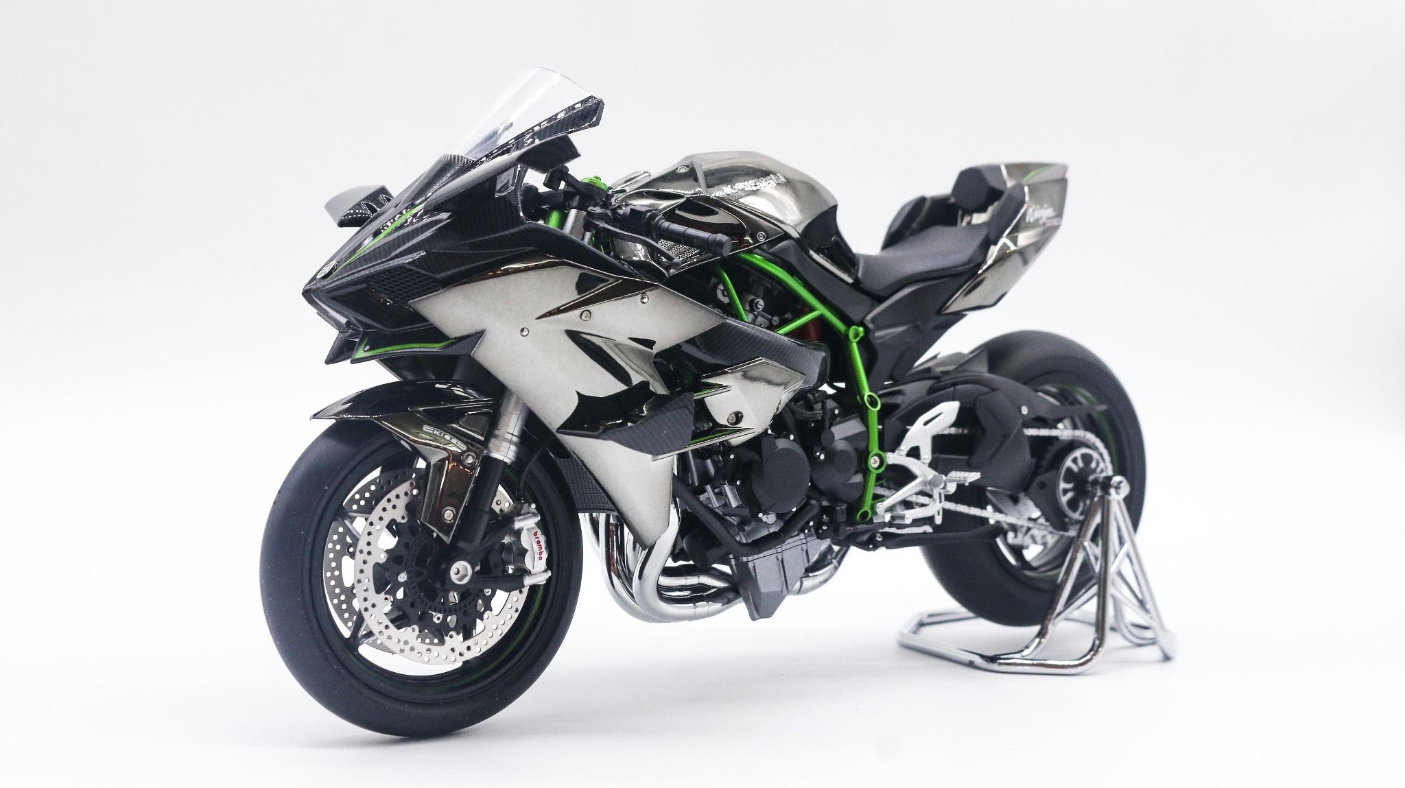  Mô hình xe cao cấp Kawasaki H2r Hoàn Thiện 1:9 Meng D230b 