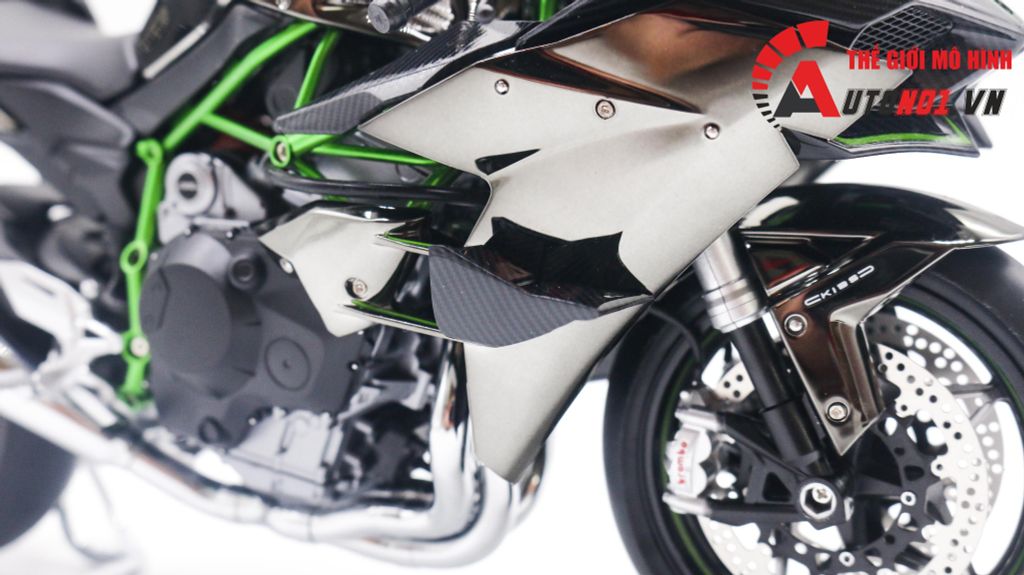 MÔ HÌNH XE CAO CẤP KAWASAKI H2R 1:9 MENG