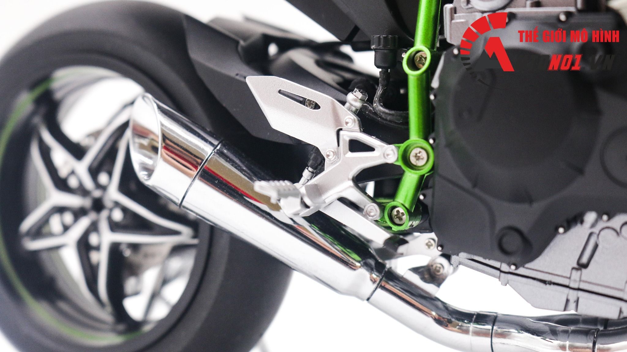  Mô hình xe cao cấp Kawasaki H2r Hoàn Thiện 1:9 Meng D230b 