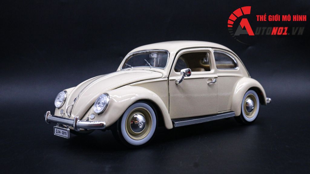 MÔ HÌNH XE VOLKSWAGEN 1955 KAFER BEETLE 1:18 BBURAGO 7759