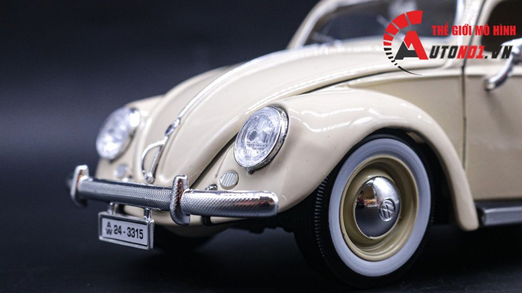 MÔ HÌNH XE VOLKSWAGEN 1955 KAFER BEETLE 1:18 BBURAGO 7759