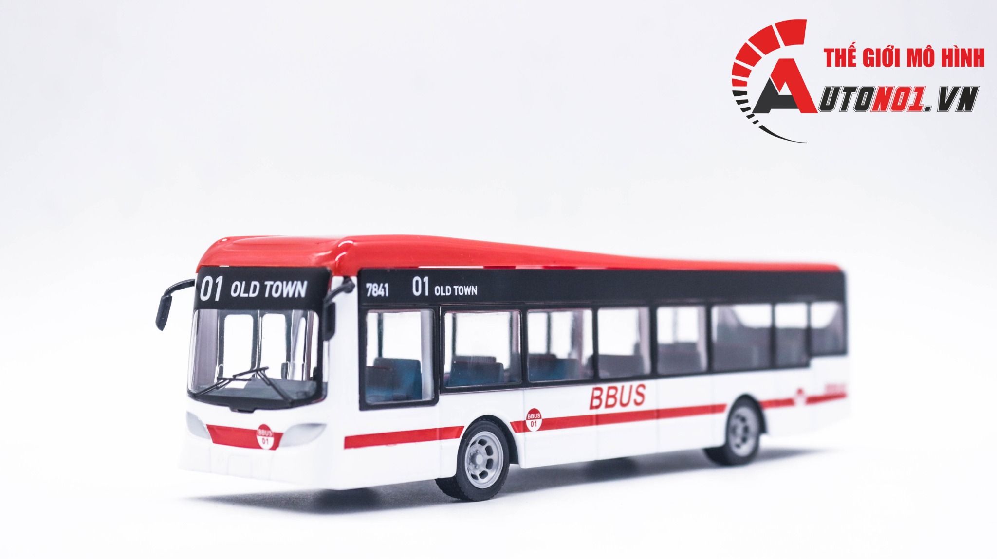 Mô hình xe bus 50 chỗ tỉ lệ 1:50 Bburago OT330