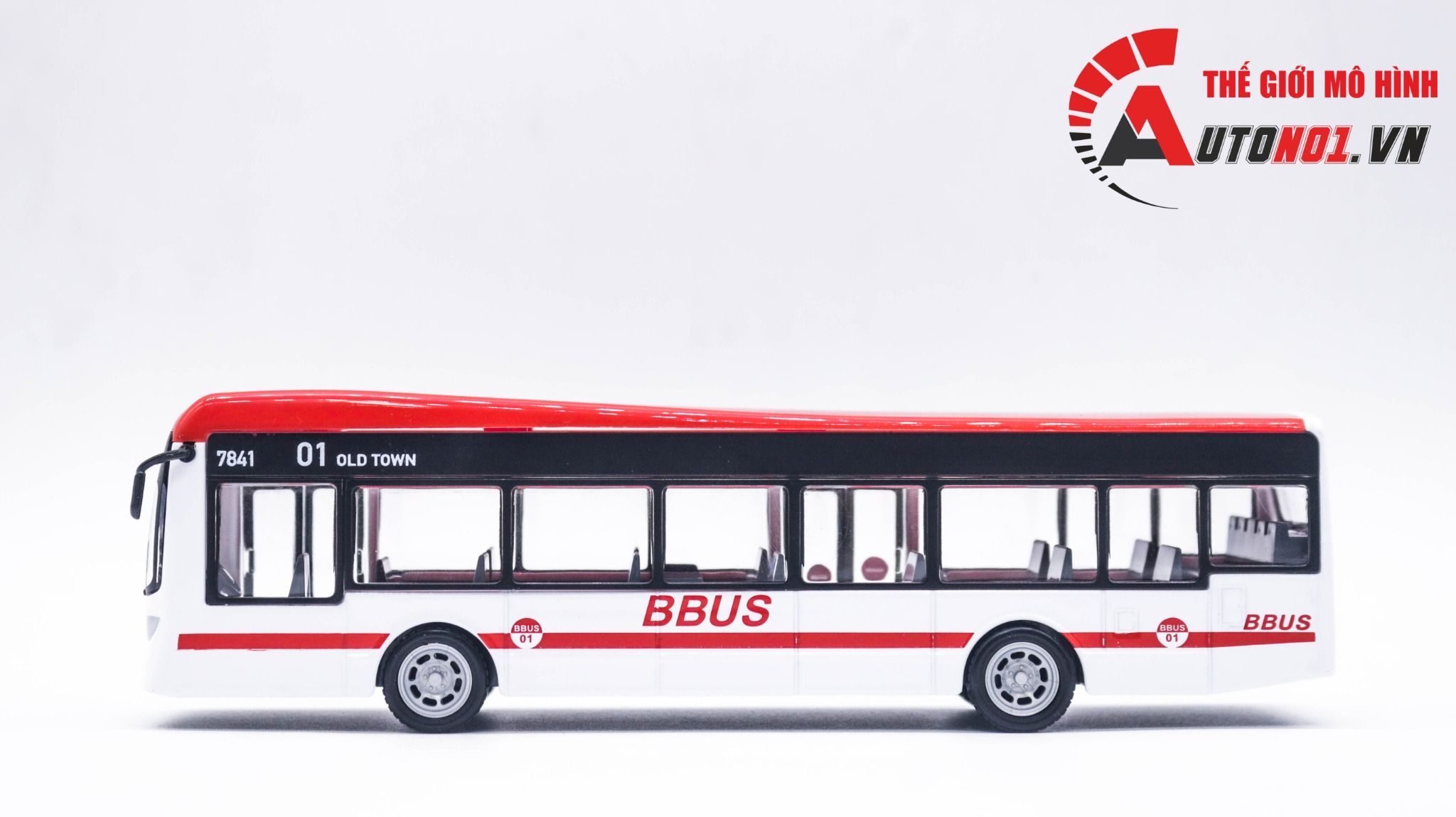 Mô hình xe bus 50 chỗ tỉ lệ 1:50 Bburago OT330