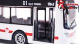  Mô hình xe bus 50 chỗ tỉ lệ 1:50 Bburago OT330 