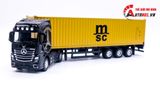  Mô hình xe đầu kéo container Mecedes Ben Actros có đầu kim loại 31x6x8cm tỉ lệ 1:36 8230 