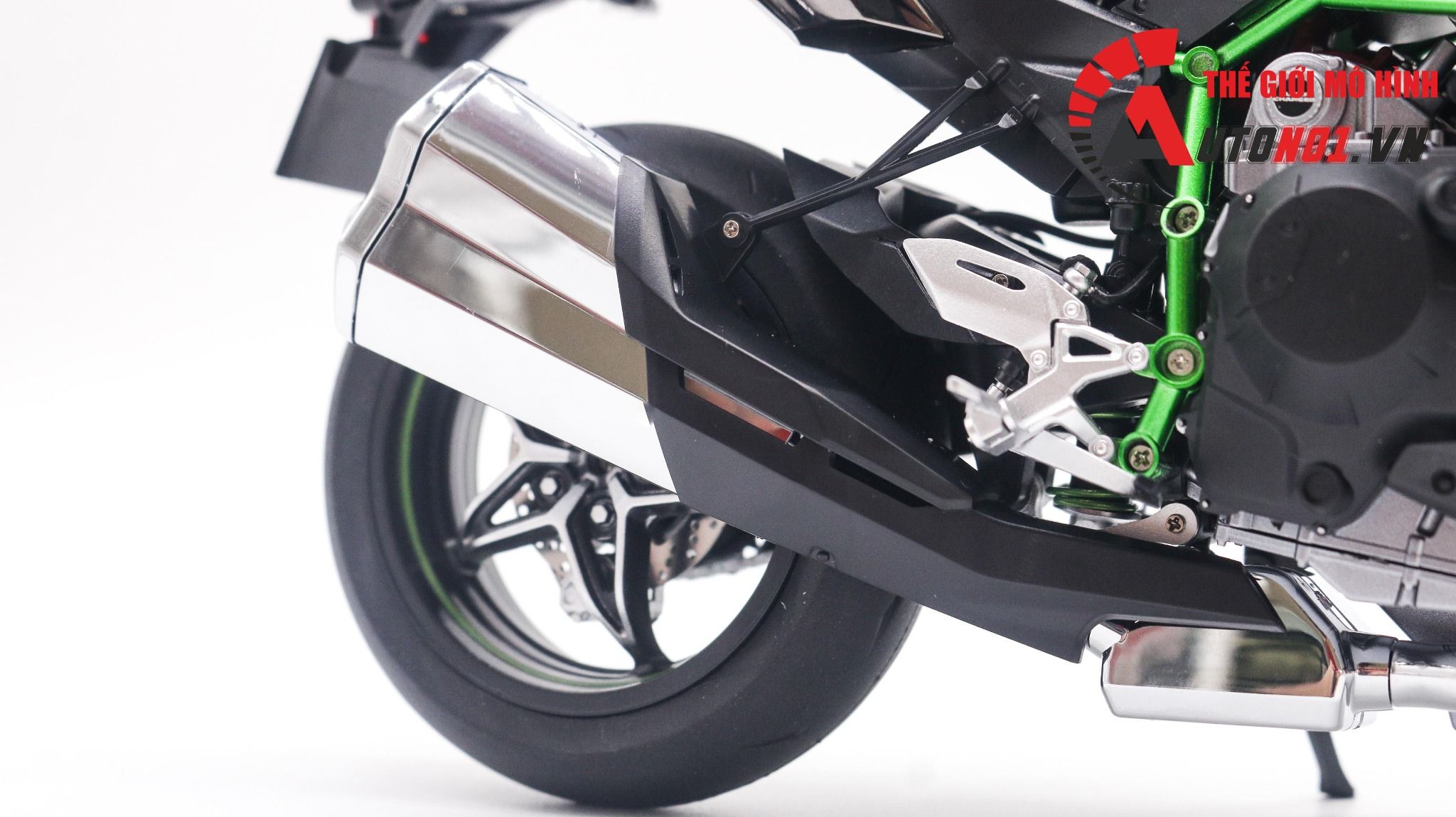  Mô hình xe cao cấp Kawasaki H2 Hoàn Thiện 1:9 Meng D230c 