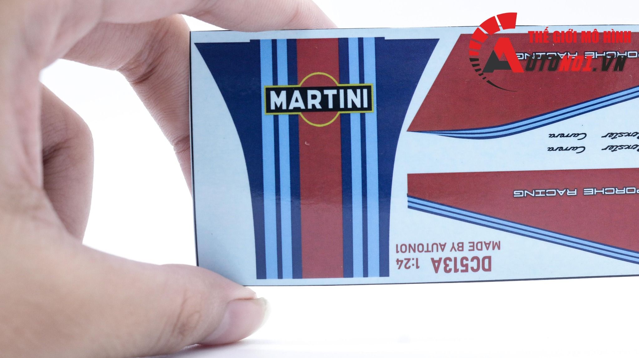 Decal nước độ Martini cho Porsche Boxster - CaRRera DC513