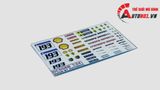  Decal nước trang trí xe Ferrari - SF90 - 488 Pista - Roma - Racing tỉ lệ 1:24 Autono1 DC506b 