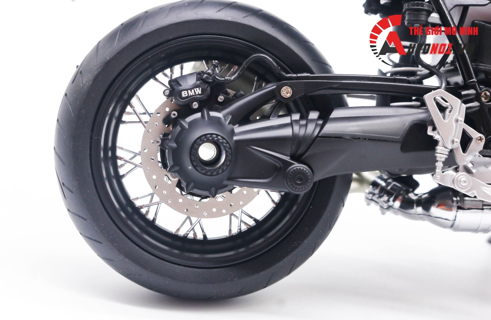 Mô hình xe cao cấp Bmw R Nine T R9t Version 719 Hoàn Thiện Tỉ Lệ 1:9 Meng D230d