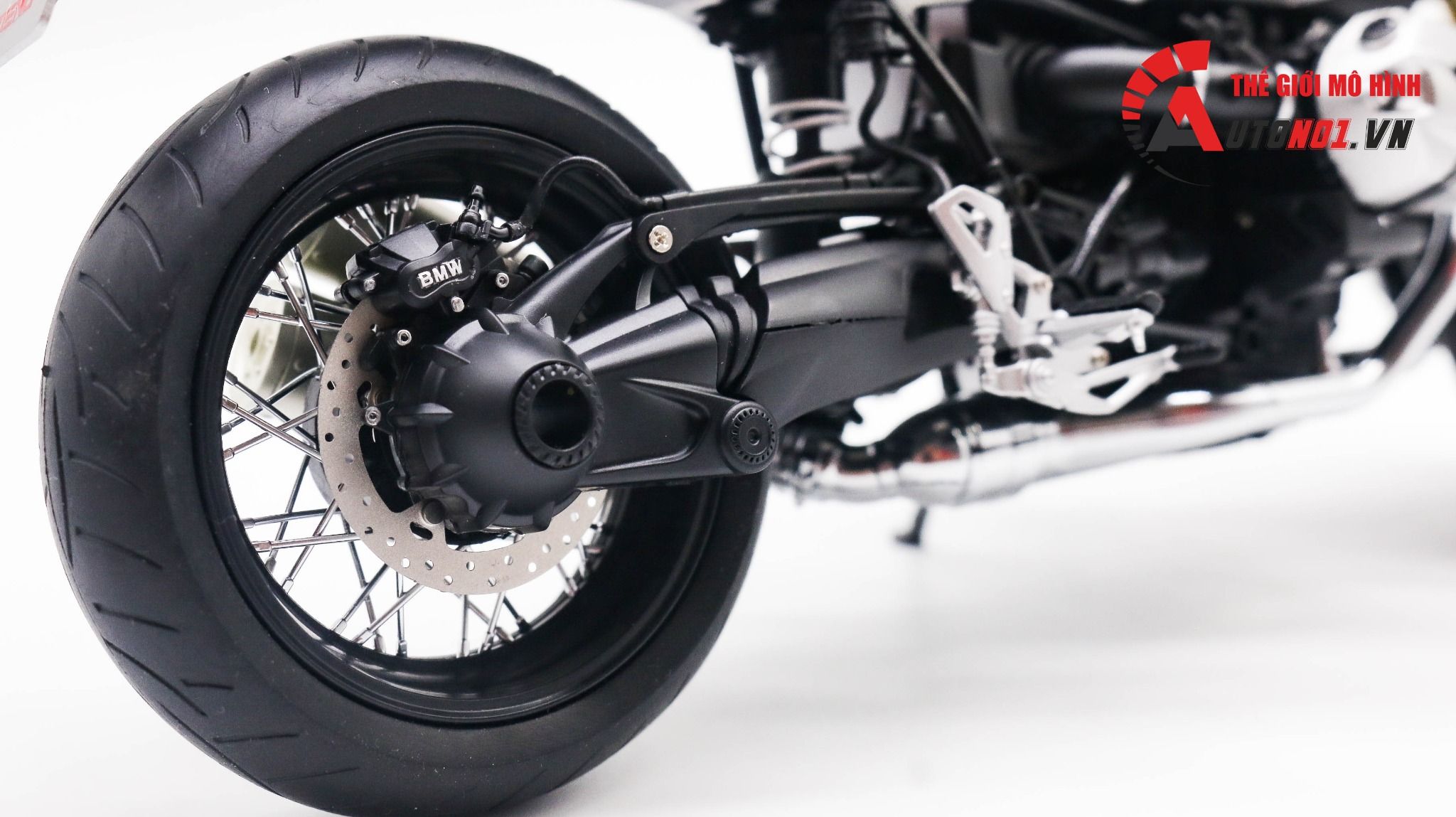 Mô hình xe cao cấp Bmw R Nine T R9t Version 719 Hoàn Thiện Tỉ Lệ 1:9 Meng D230d