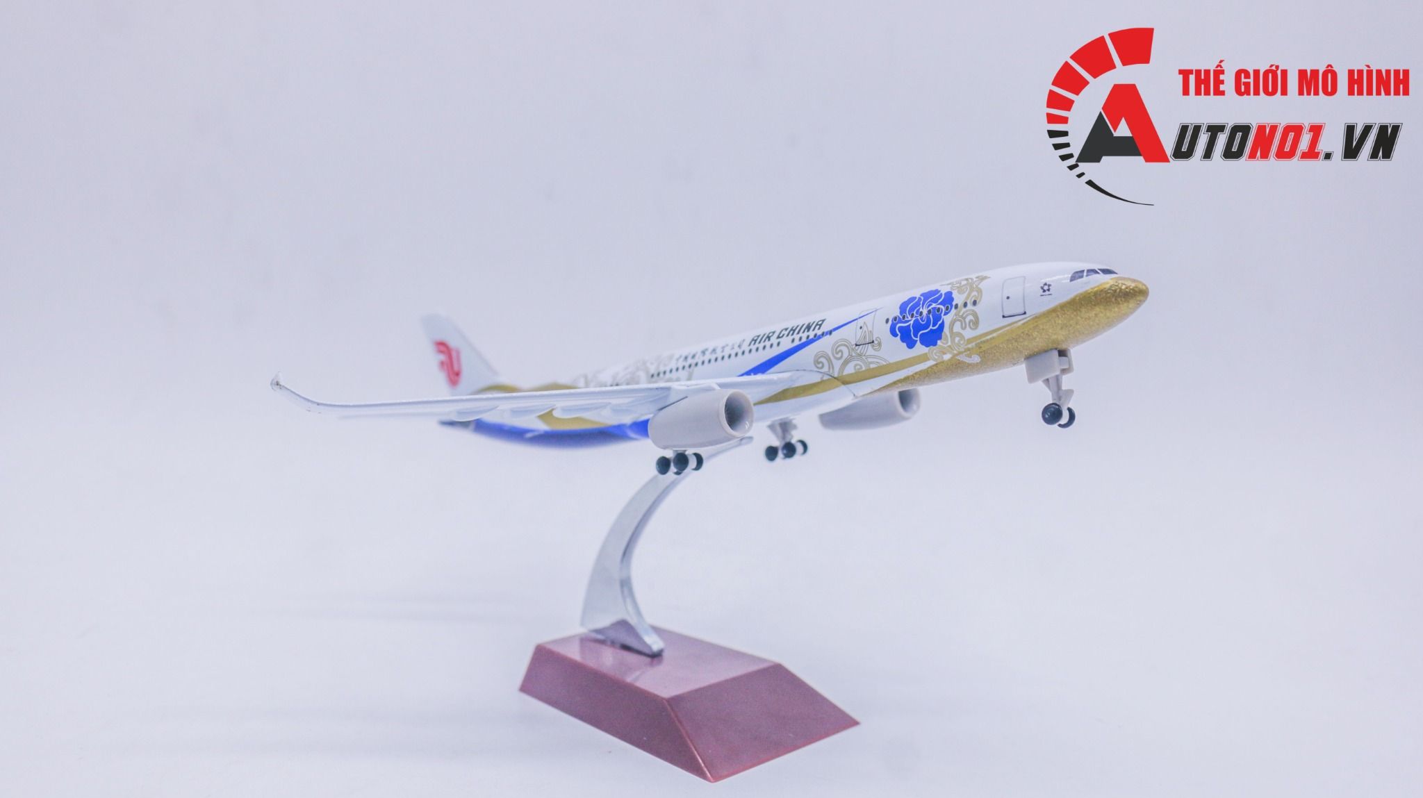 Mô hình máy bay Air China Airbus A330 kích thước 20cm MB20085