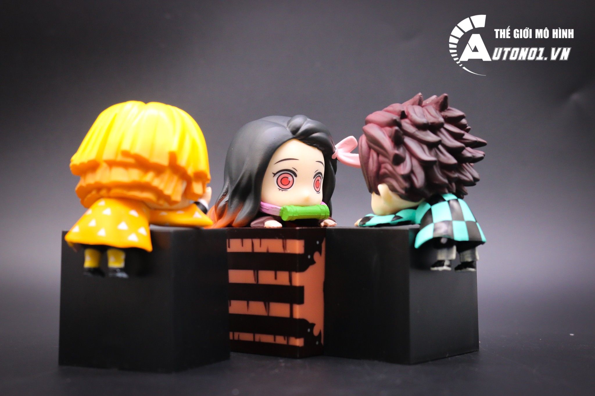  Mô hình nhân vật Kimetsu No Yaiba Set 3 Con 10cm 7044 