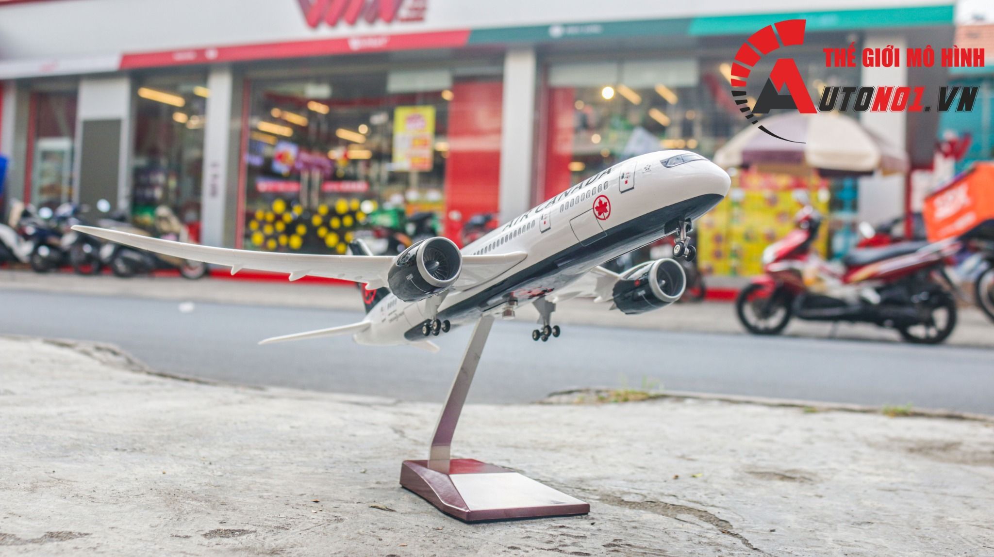 Mô hình máy bay dân dụng Canada Airlines Boeing B787 kích thước 47cm MB47041