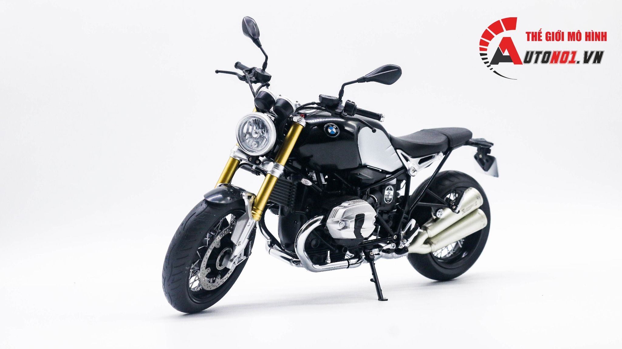  Mô hình xe cao cấp Bmw R Nine T Classic Hoàn Thiện 1:9 Meng D230E 