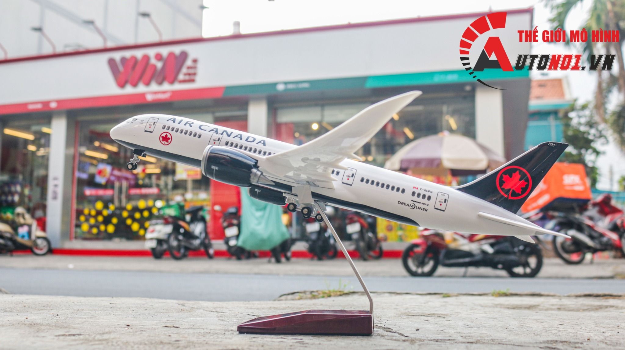 Mô hình máy bay dân dụng Canada Airlines Boeing B787 kích thước 47cm MB47041