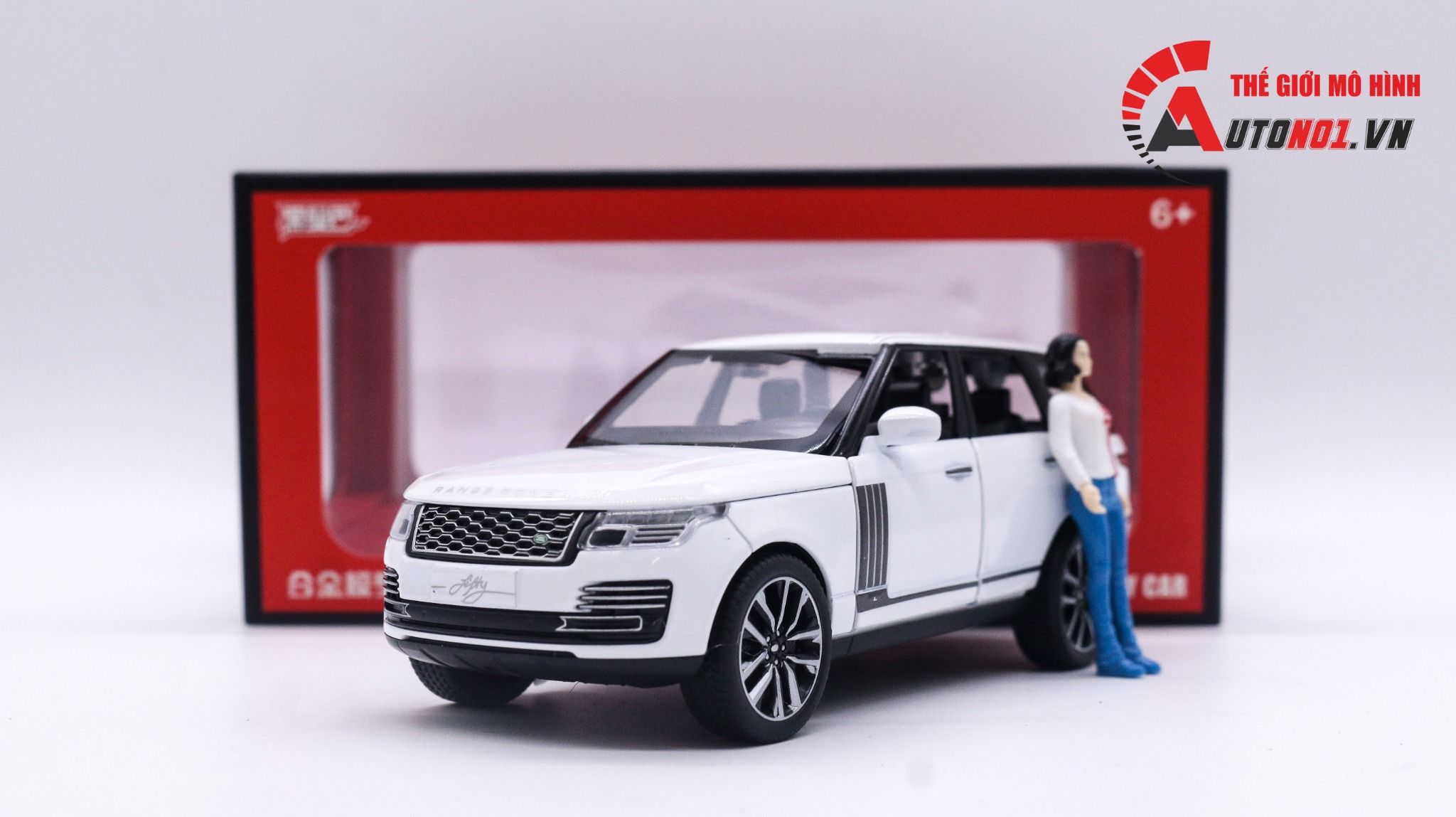 Mô hình xe Land Rover Range Rover full open -có đế - có âm thanh - có đèn tỉ lệ 1:32 BMB K3-15-B OT019