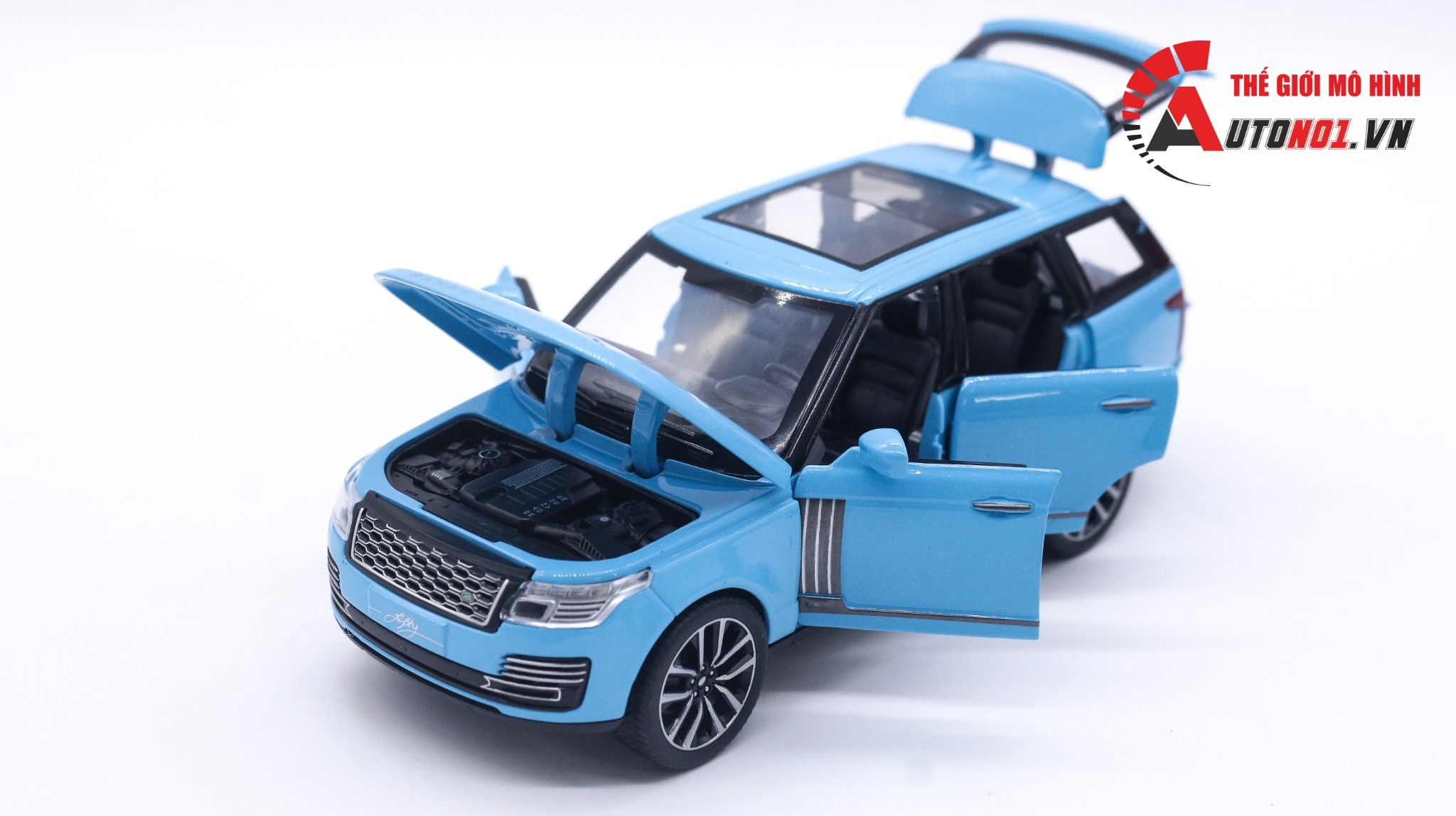 Mô hình xe Land Rover Range Rover full open -có đế - có âm thanh - có đèn tỉ lệ 1:32 BMB K3-15-B OT019