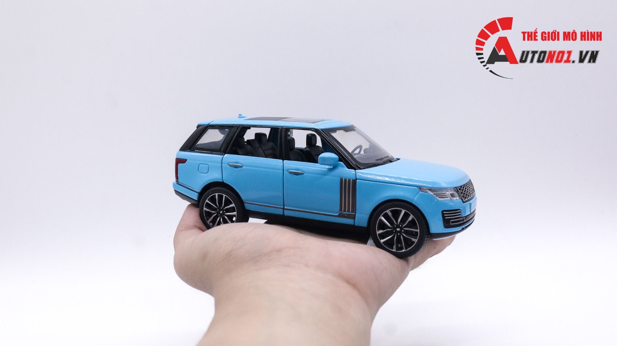 Mô hình xe Land Rover Range Rover full open -có đế - có âm thanh - có đèn tỉ lệ 1:32 BMB K3-15-B OT019