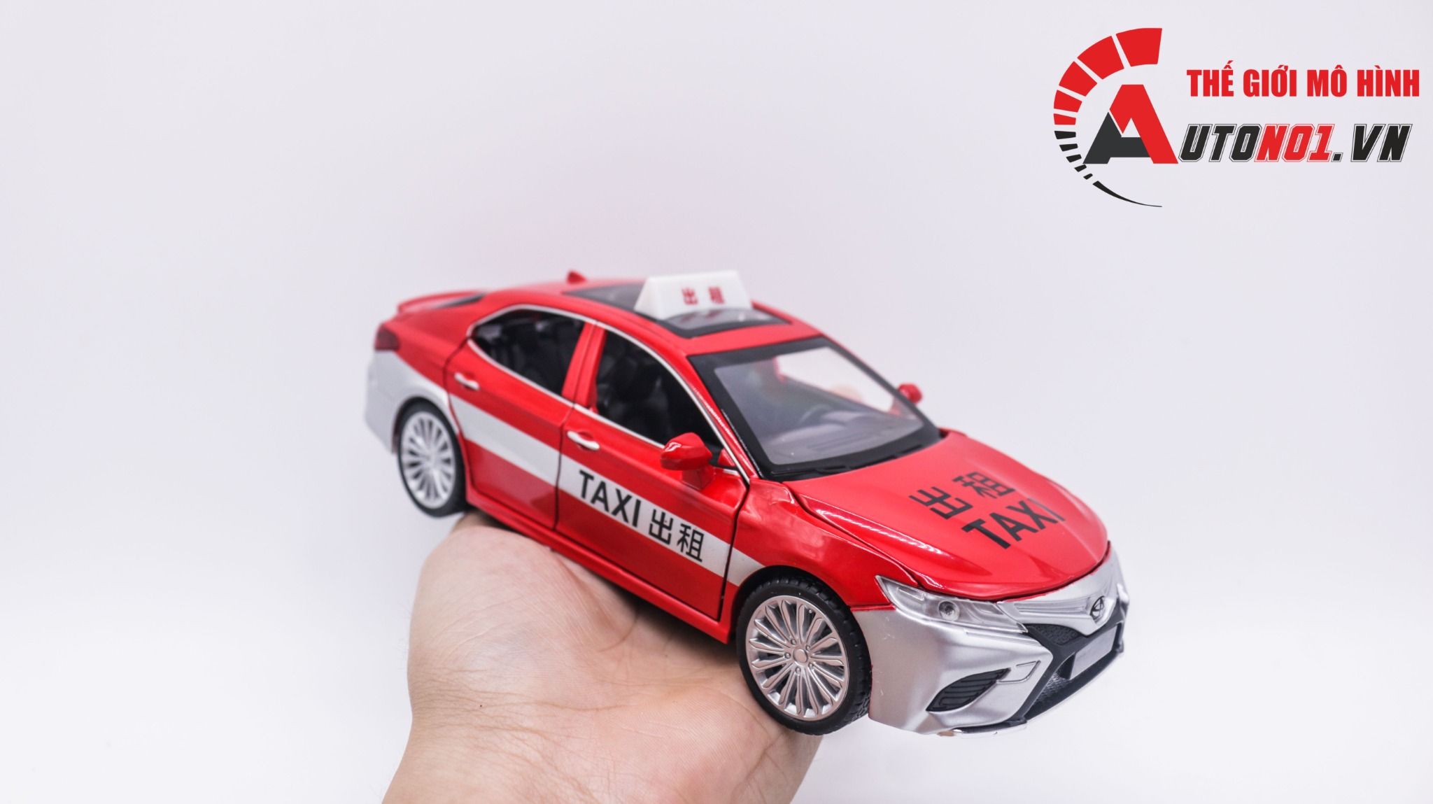  Mô hình xe Toyota Camry taxi tỉ lệ 1:24 CheZhi OT341 