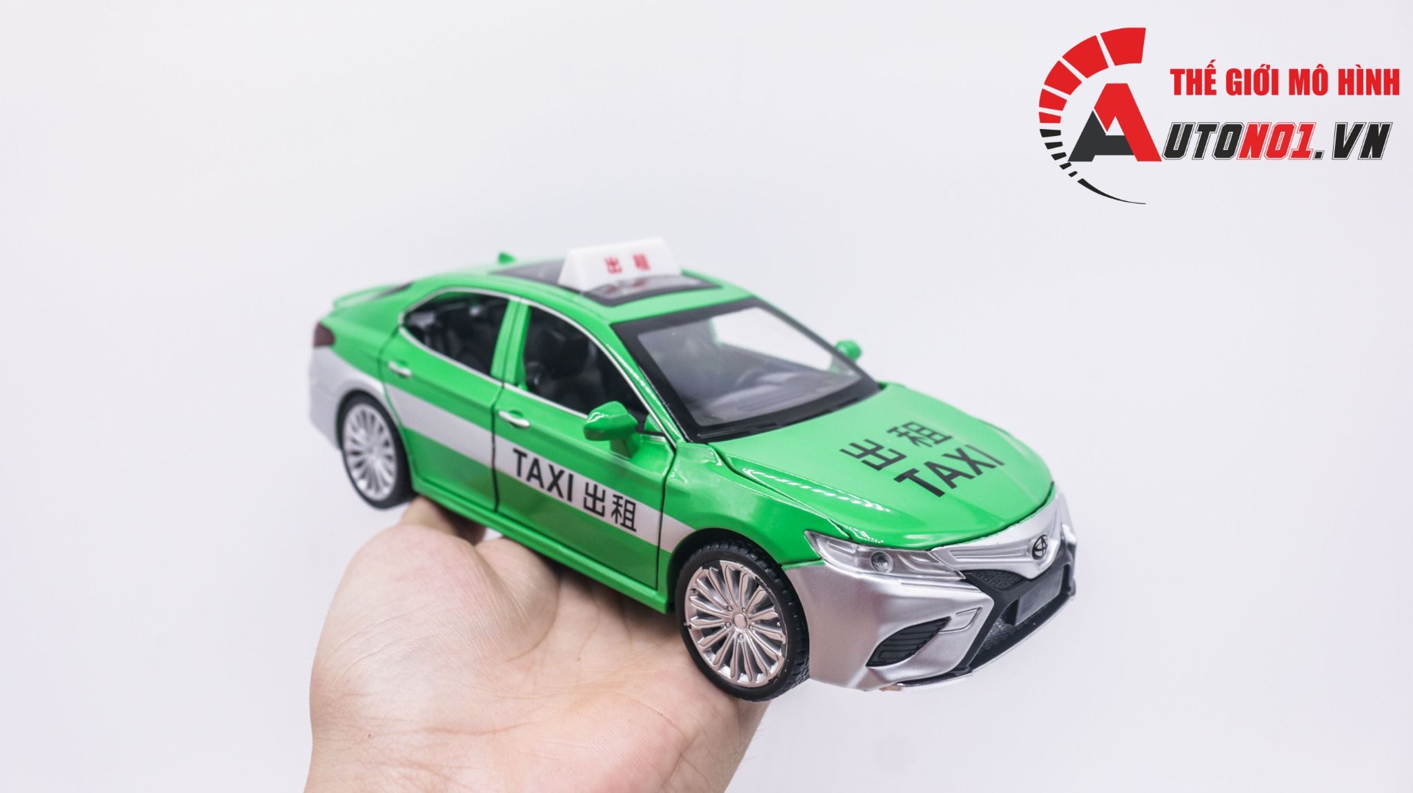  Mô hình xe Toyota Camry taxi tỉ lệ 1:24 CheZhi OT341 