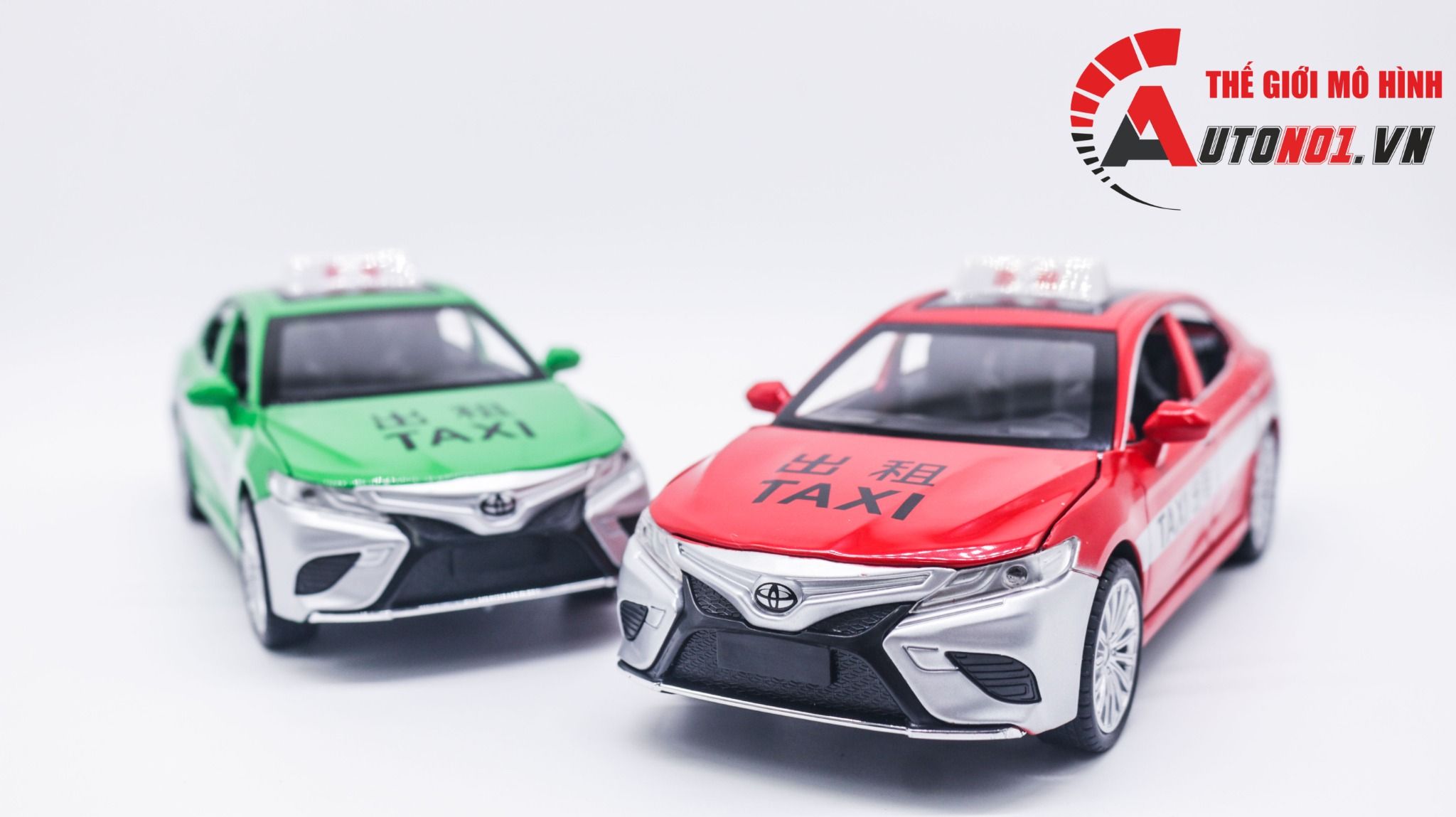 Mô hình xe Toyota Camry taxi tỉ lệ 1:24 CheZhi OT341 