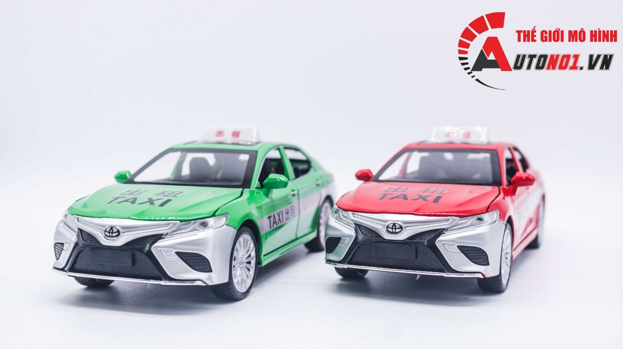  Mô hình xe Toyota Camry taxi tỉ lệ 1:24 CheZhi OT341 