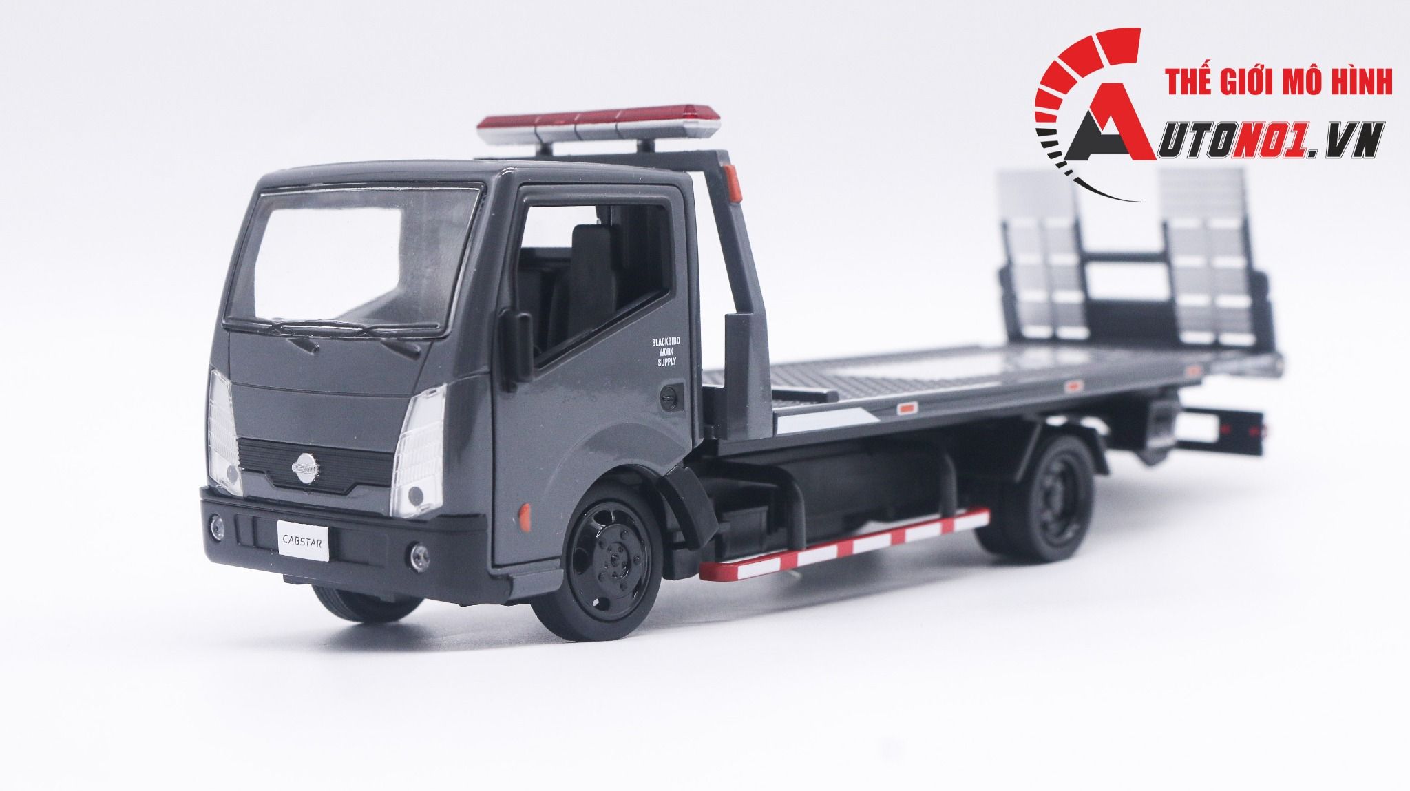  Xe mô hình tải cứu hộ nissan 1:32 truck model 8035 