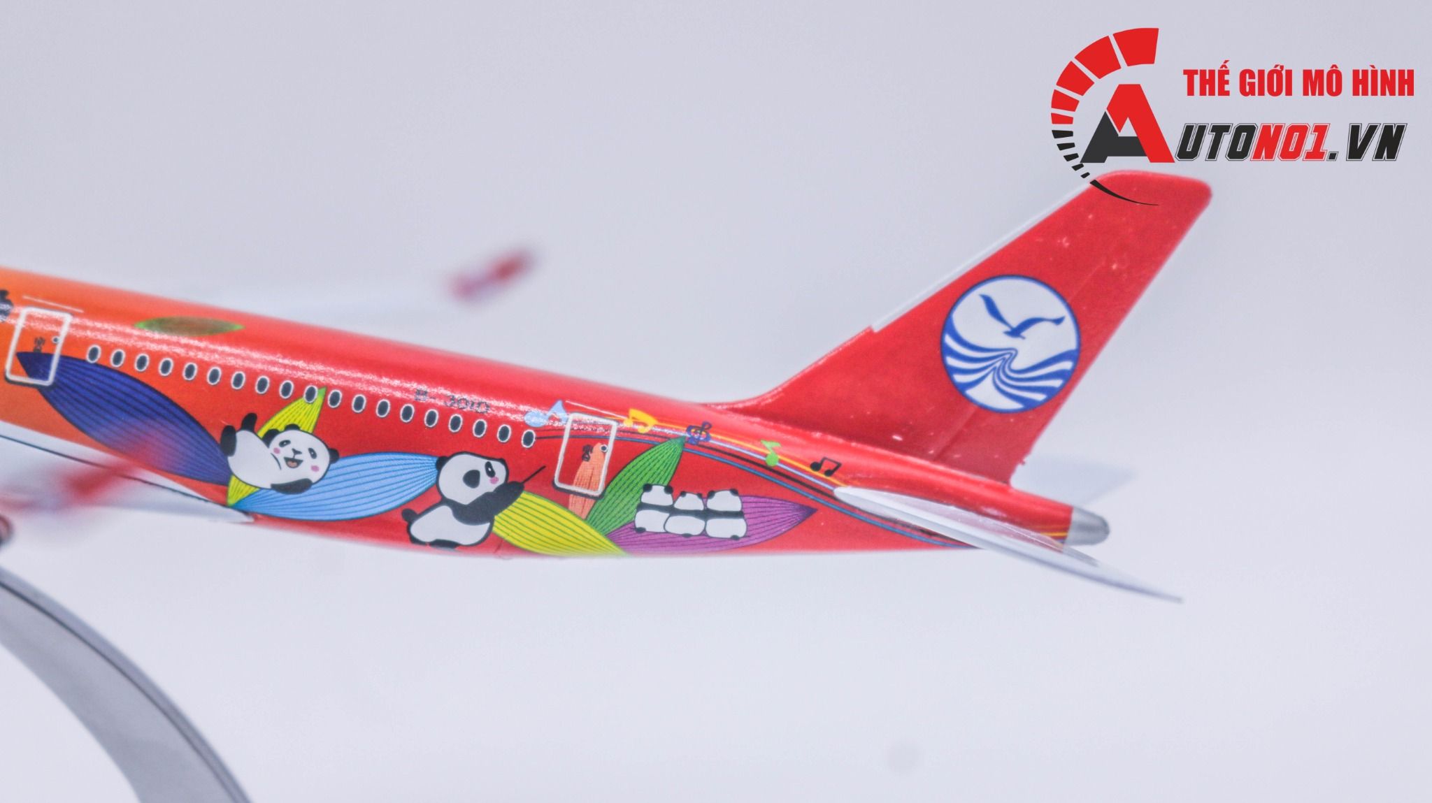 Mô hình máy bay China Sichuan Airlines Airbus A350 có bánh xe 20cm MB20039