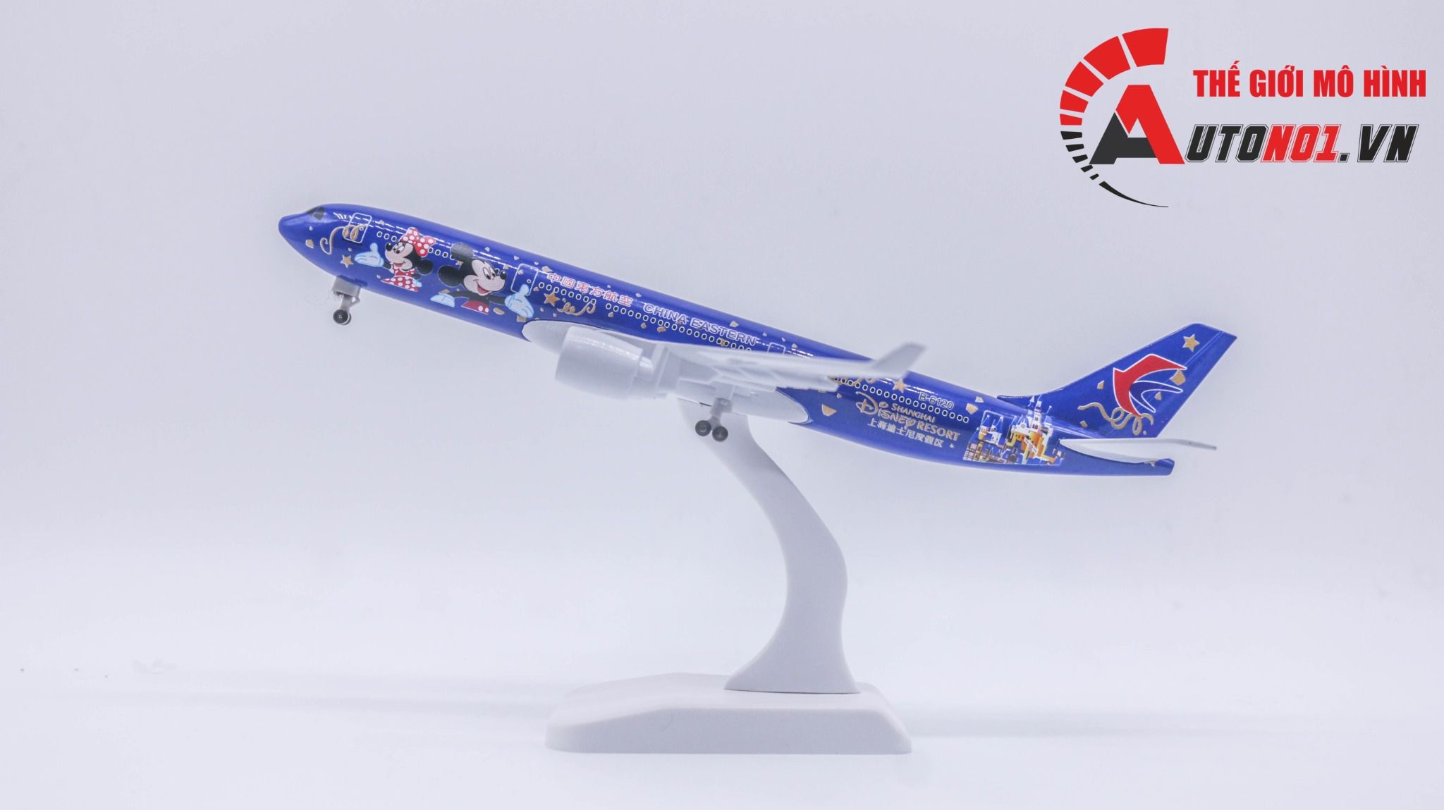  Mô hình máy bay China Eastern Mickey Airbus A330 kích thước 20cm MB20094 