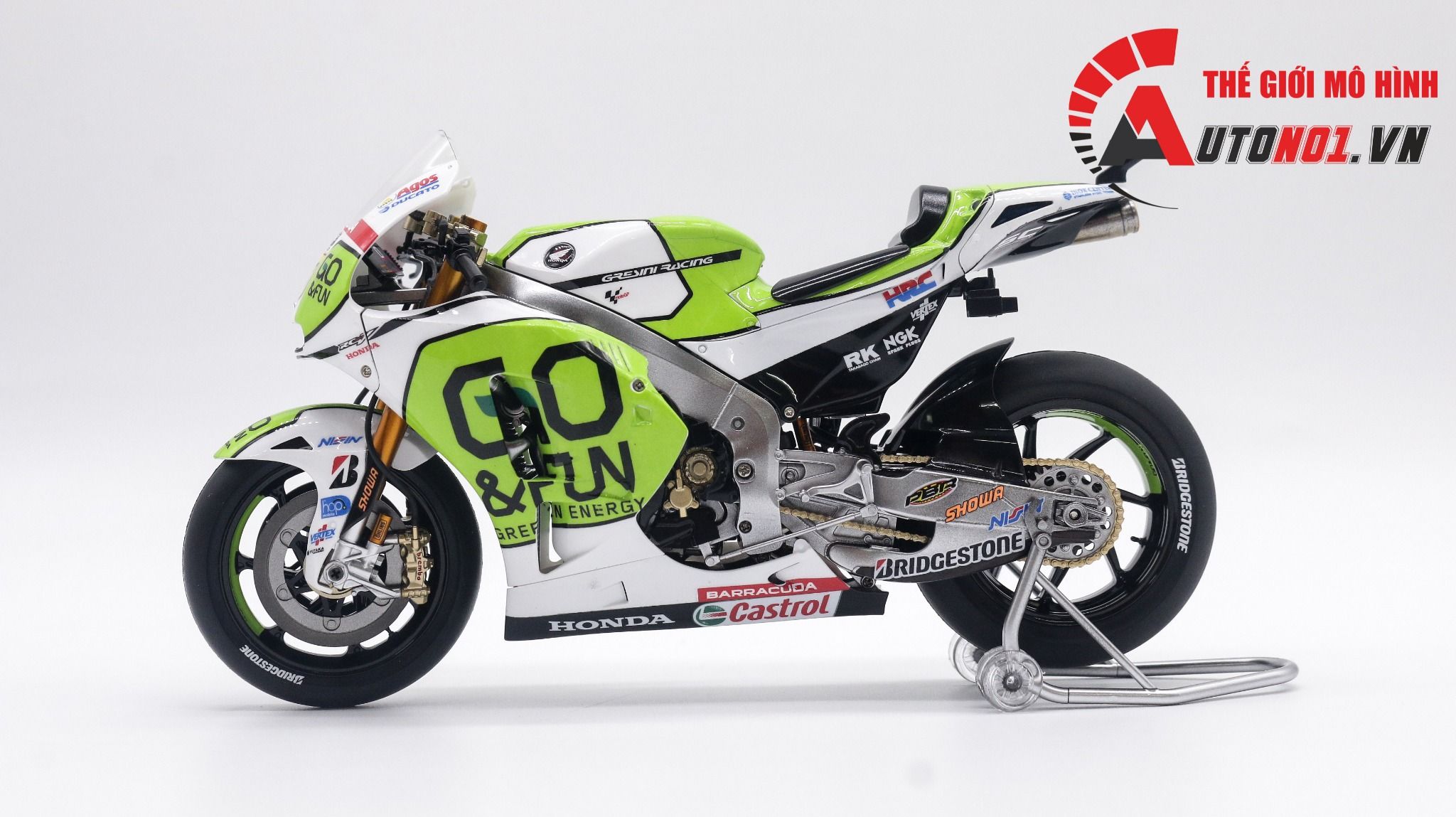  Mô hình xe Honda Repsol Rc213v Gresini 2014 1:12 Tamiya D098c 