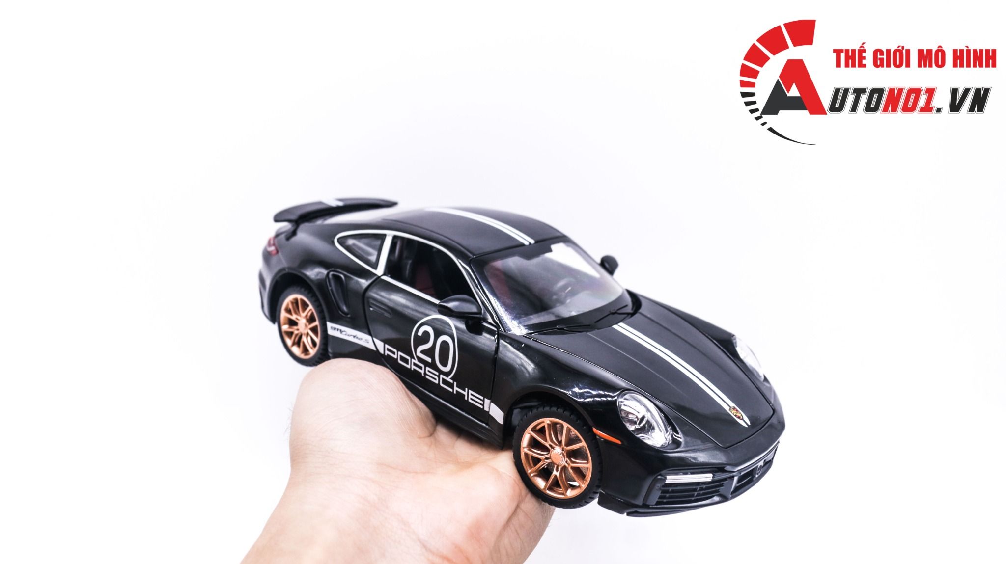  Mô hình xe Porsche 911 Turbo S 1:24 Miniauto OT338 