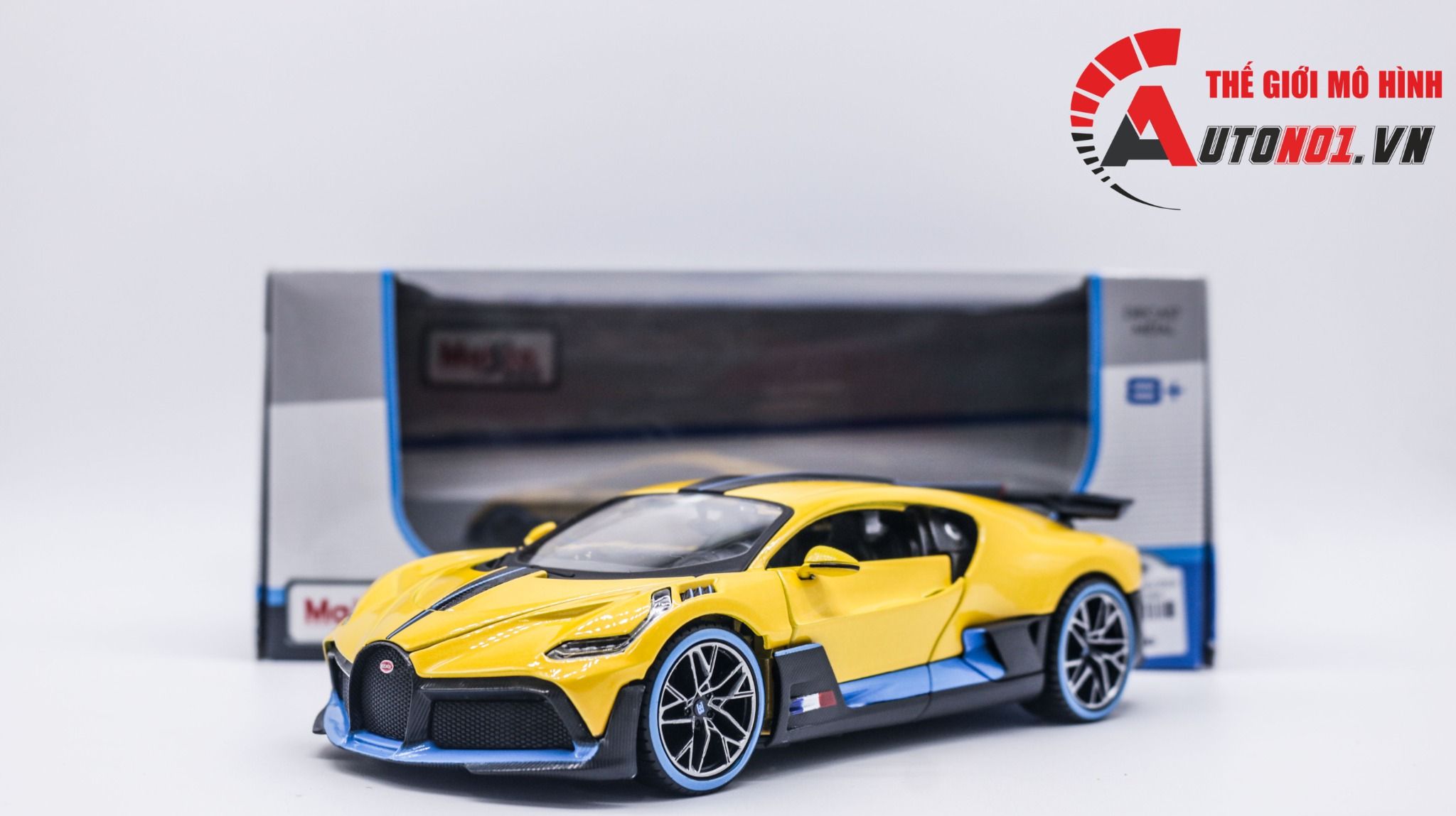  Mô hình xe Bugatti Divo 2024 tỉ lệ 1:24 Maisto OT346 