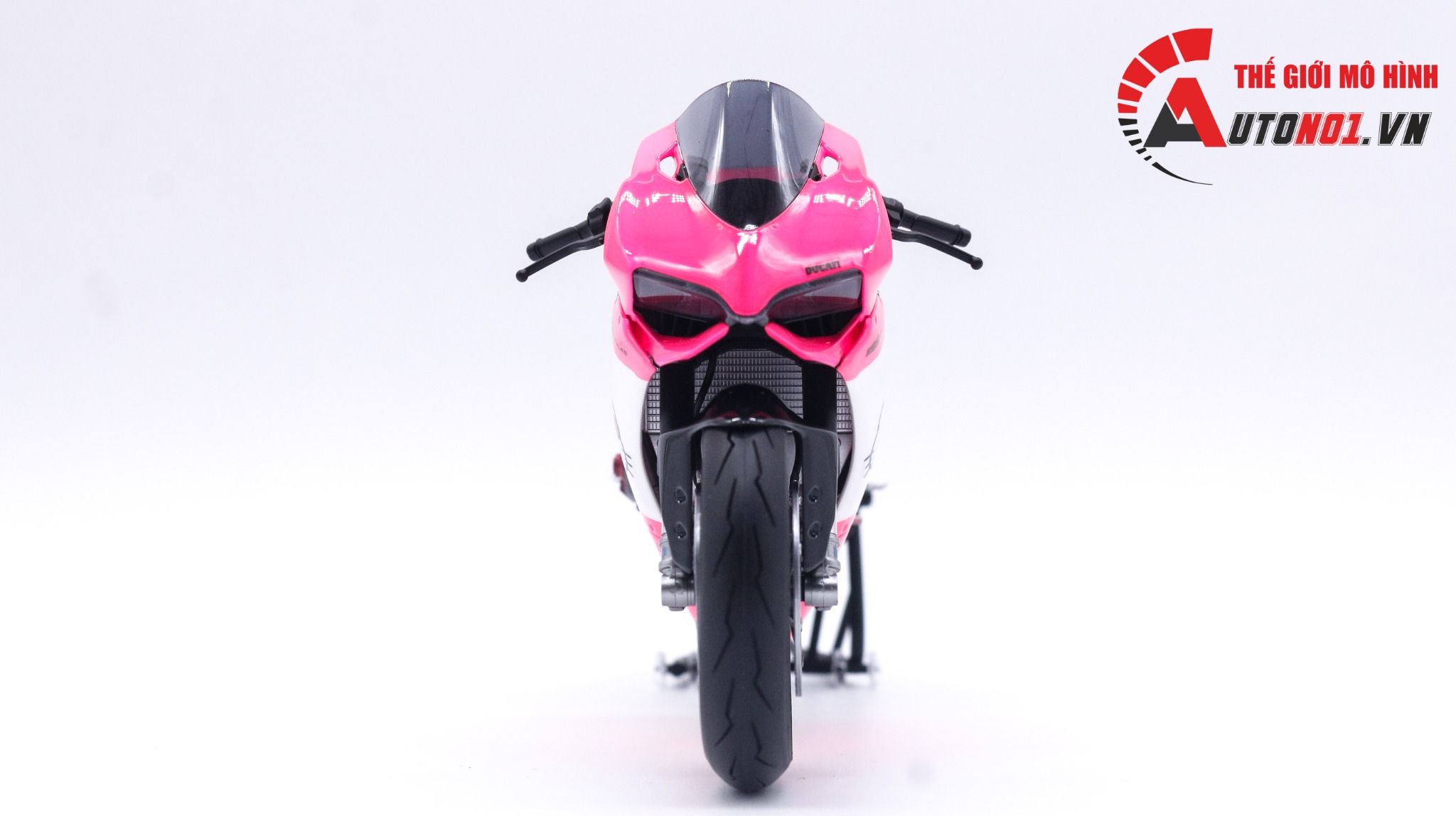  Mô hình xe cao cấp Ducati 1199 Hello Kitty Pink Version độ nồi 1 1:12 Tamiya D227L 