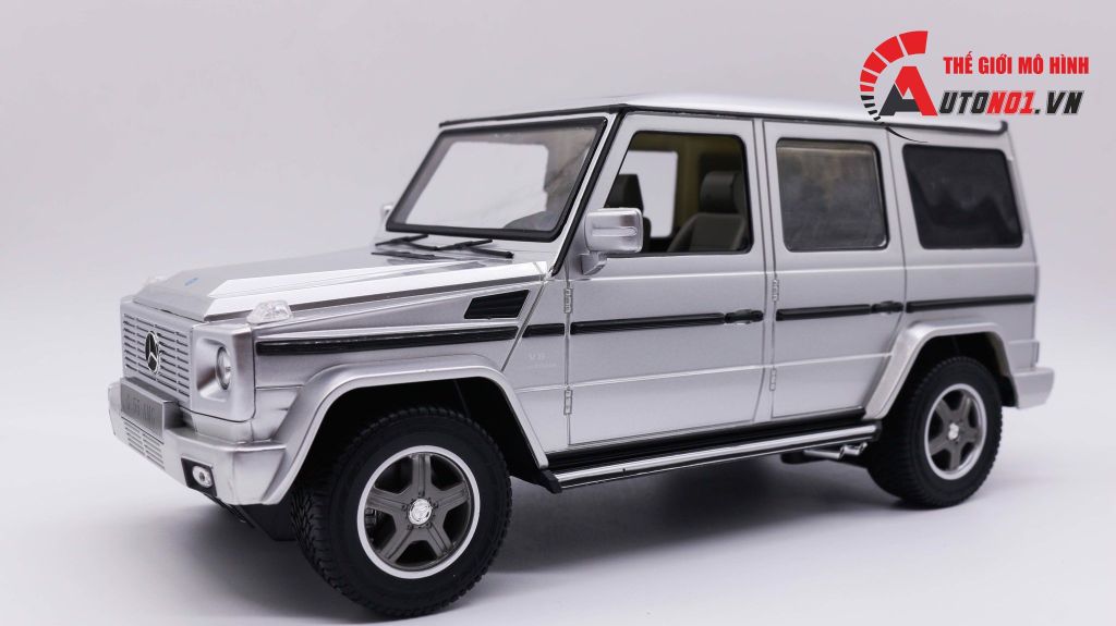 RASTAR XE ĐIỀU KHIỂN MERCEDES BENZ G55 AMG SILVER 1:14 1258