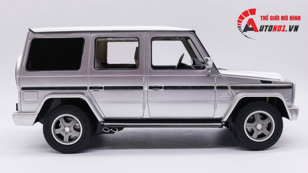 RASTAR XE ĐIỀU KHIỂN MERCEDES BENZ G55 AMG SILVER 1:14 1258